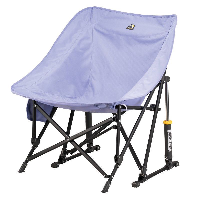 slide 3 of 14, GCI Outdoor Pod Rocker Foldable Rocking Camp Chair - Lavender, 1 ct