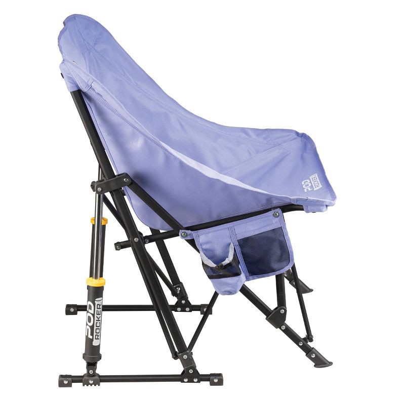 slide 4 of 14, GCI Outdoor Pod Rocker Foldable Rocking Camp Chair - Lavender, 1 ct