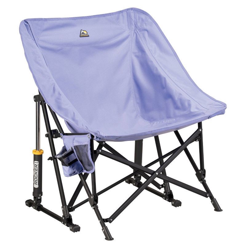 slide 1 of 14, GCI Outdoor Pod Rocker Foldable Rocking Camp Chair - Lavender, 1 ct