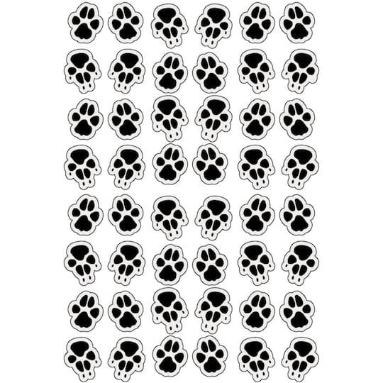 slide 1 of 3, Puffy Paw Stickers By Recollections, 4.25 in x 6 in