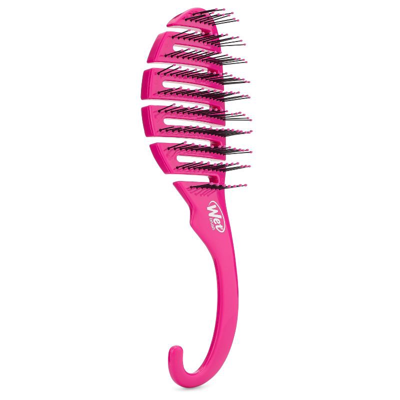 slide 3 of 6, Wet Brush Shower Detangler Hair Brush - Fuchsia, 1 ct