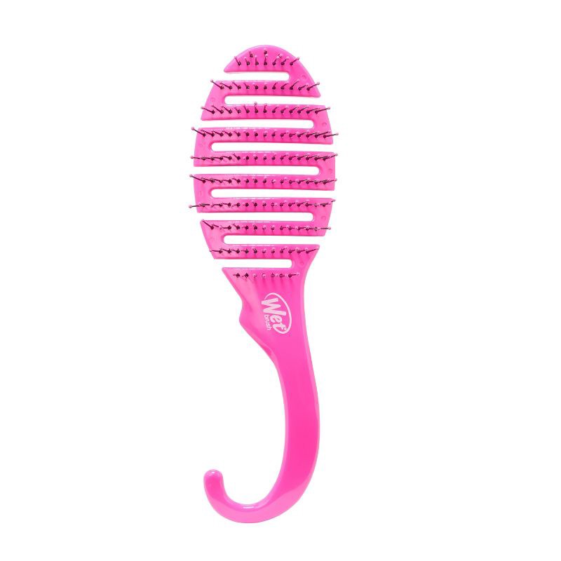 slide 1 of 6, Wet Brush Shower Detangler Hair Brush - Fuchsia, 1 ct