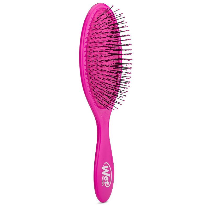 slide 3 of 6, Wet Brush Original Detangler Hair Brush - Fuchsia, 1 ct