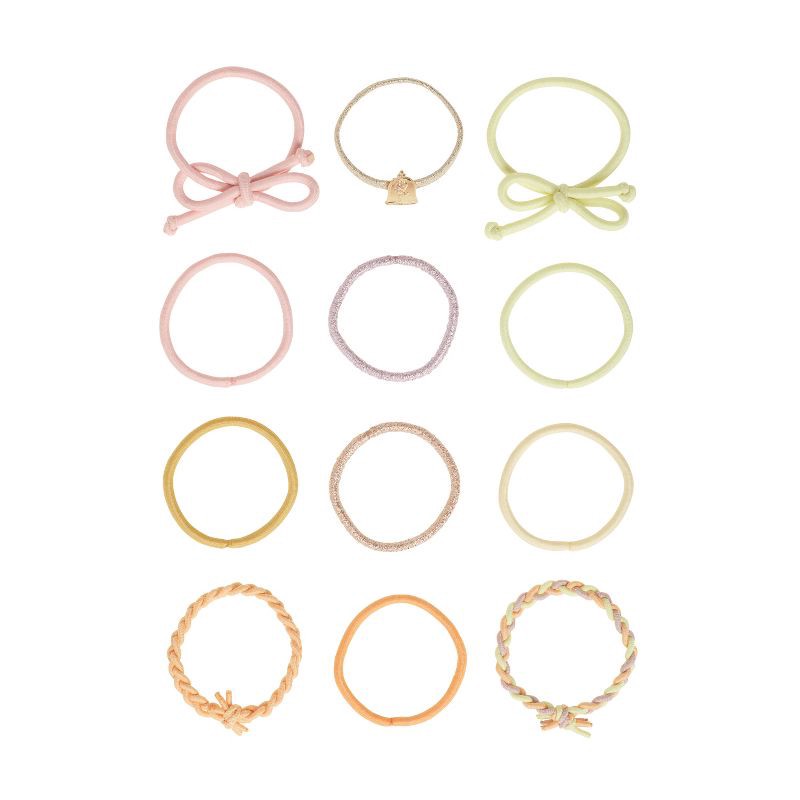 slide 4 of 4, Goody Disney Princess Belle Bracelet Hair Elastics - 20ct, 20 ct