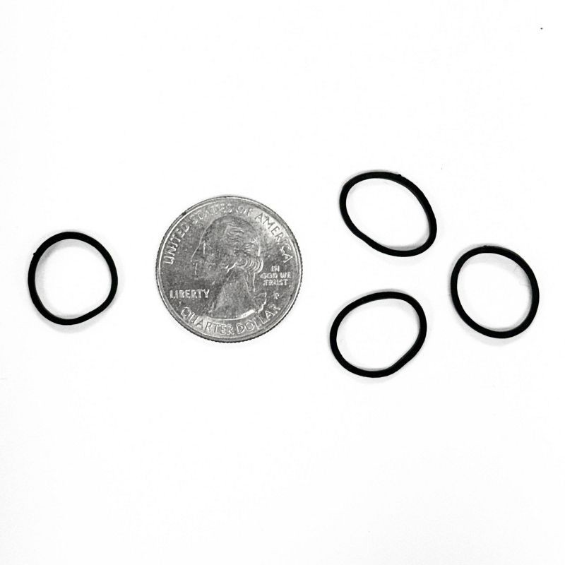 slide 3 of 3, Annie International Rubber Bands - Black - 300ct, 300 ct