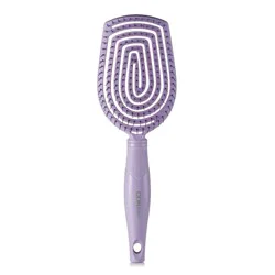 Conair Scalp Care Flexi Head Paddle Detangling Hair Brush - Purple - All Hair