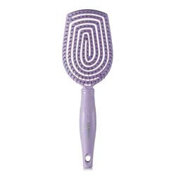 Conair Scalp Care Flexi Head Paddle Detangling Hair Brush - Purple - All Hair