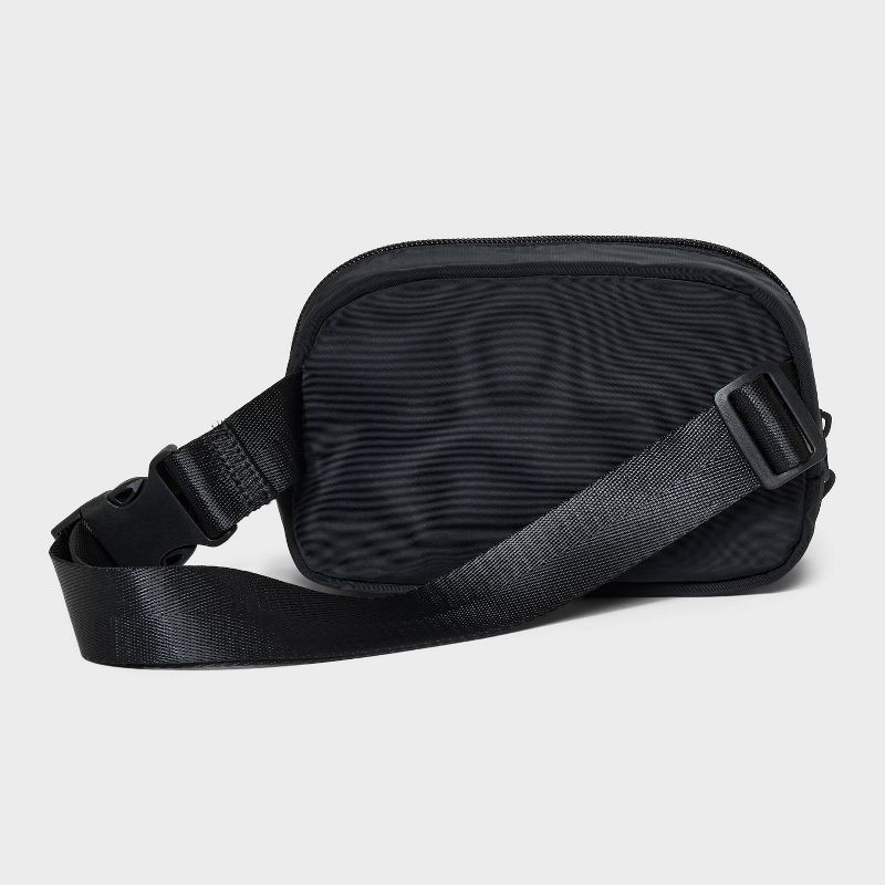 slide 2 of 4, Kids' Fanny Pack - art class™ Black: Adjustable Strap, Softside, Solid Pattern, 1 ct