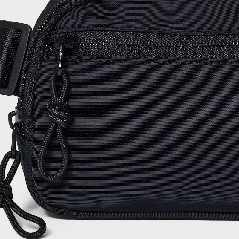 slide 4 of 4, Kids' Fanny Pack - art class™ Black: Adjustable Strap, Softside, Solid Pattern, 1 ct