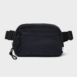 Kids' Fanny Pack - art class™ Black: Adjustable Strap, Softside, Solid Pattern