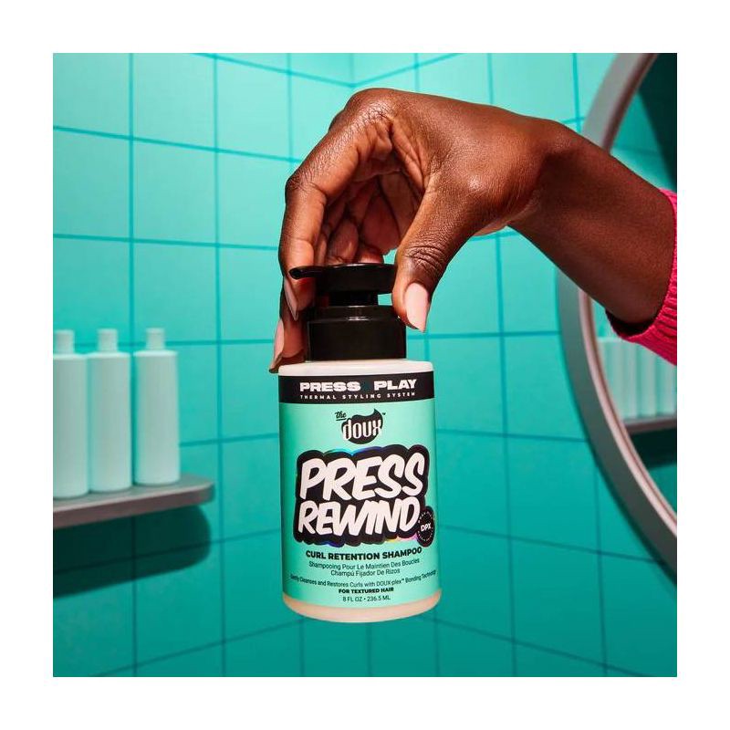 slide 2 of 9, The Doux Press Rewind Curl Retention Shampoo - 8 fl oz, 8 fl oz