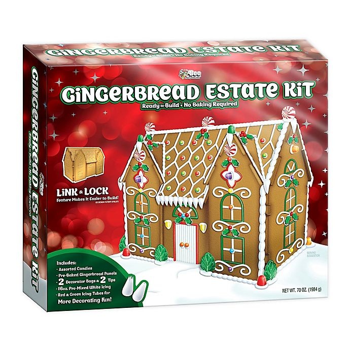 slide 1 of 1, BEE Gingerbread Estate Kit, 1 ct