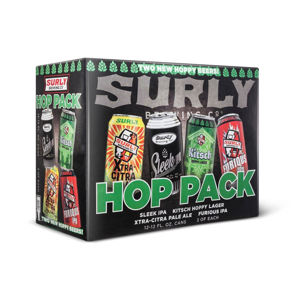 slide 2 of 2, Surly Brewing Hop Variety Pack, 12 ct; 12 fl oz
