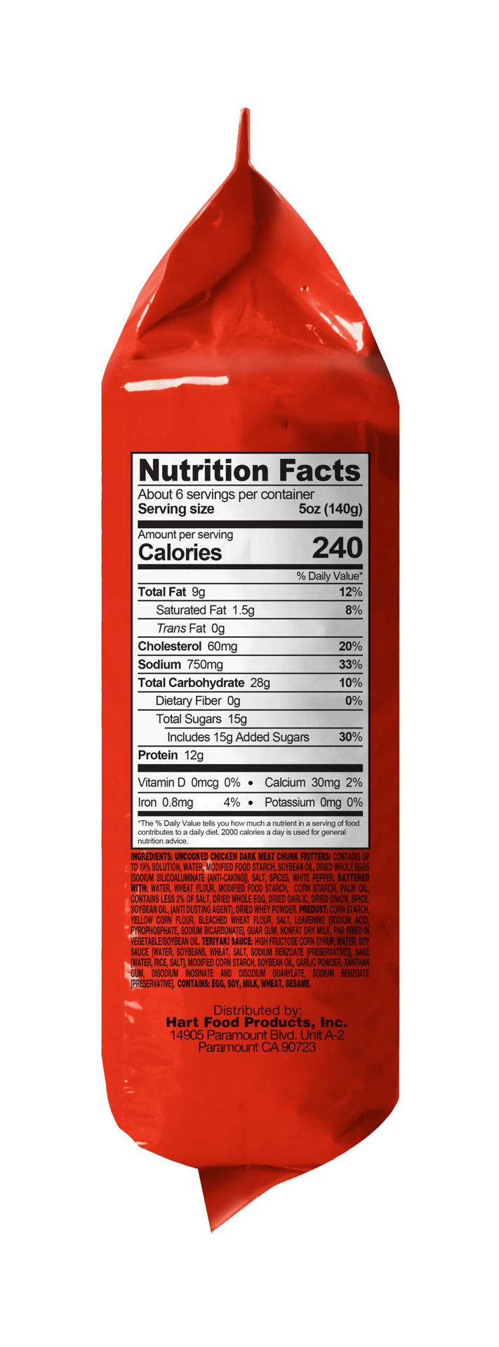 slide 4 of 4, Hart Authentic Teriyaki Chicken 32 oz, 32 oz
