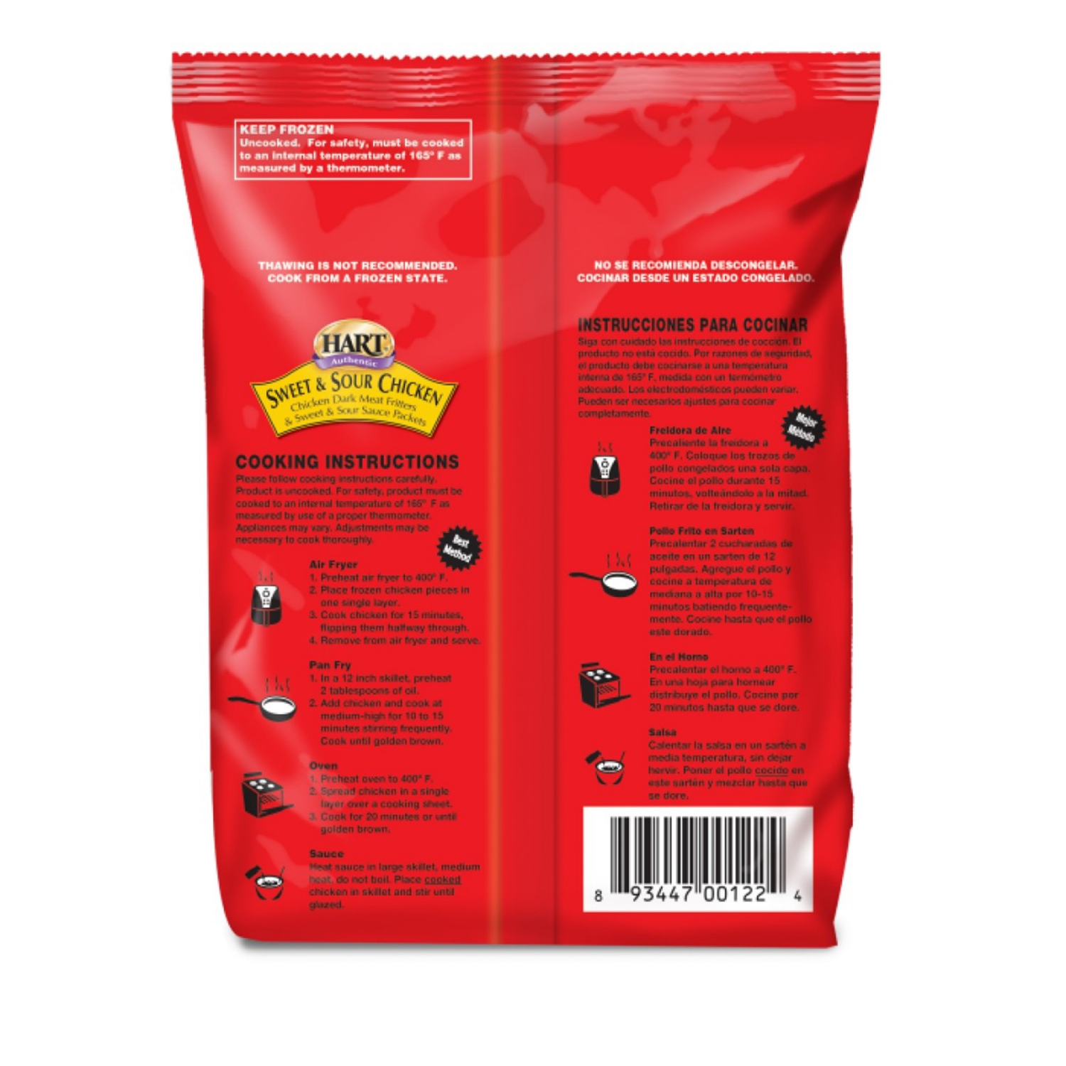 slide 2 of 4, Hart Authentic Hart Sweet & Sour Chicken, 32 oz, 32 oz