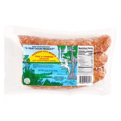 Lartigues Smoked Pork and Crawfish Sausage