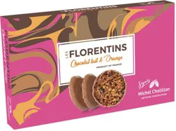 Michel Chatillon Dark Chocolate and Orange Biscuits