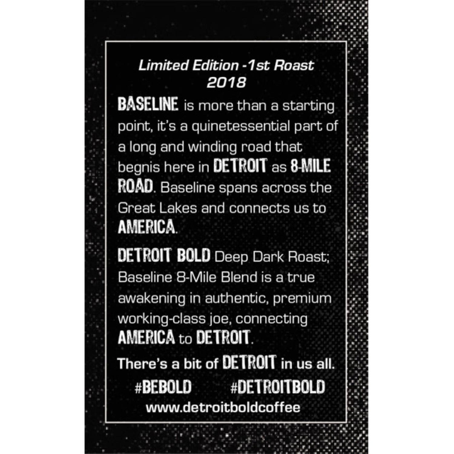 slide 2 of 2, Detroit Bold Coffee Wb Baseline 8 Mile - 16 oz, 16 oz