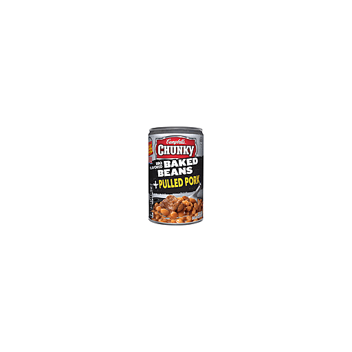 slide 8 of 8, Campbell's Chunky BBQ Flavored Baked Beans & Pulled Pork, 20.5 oz