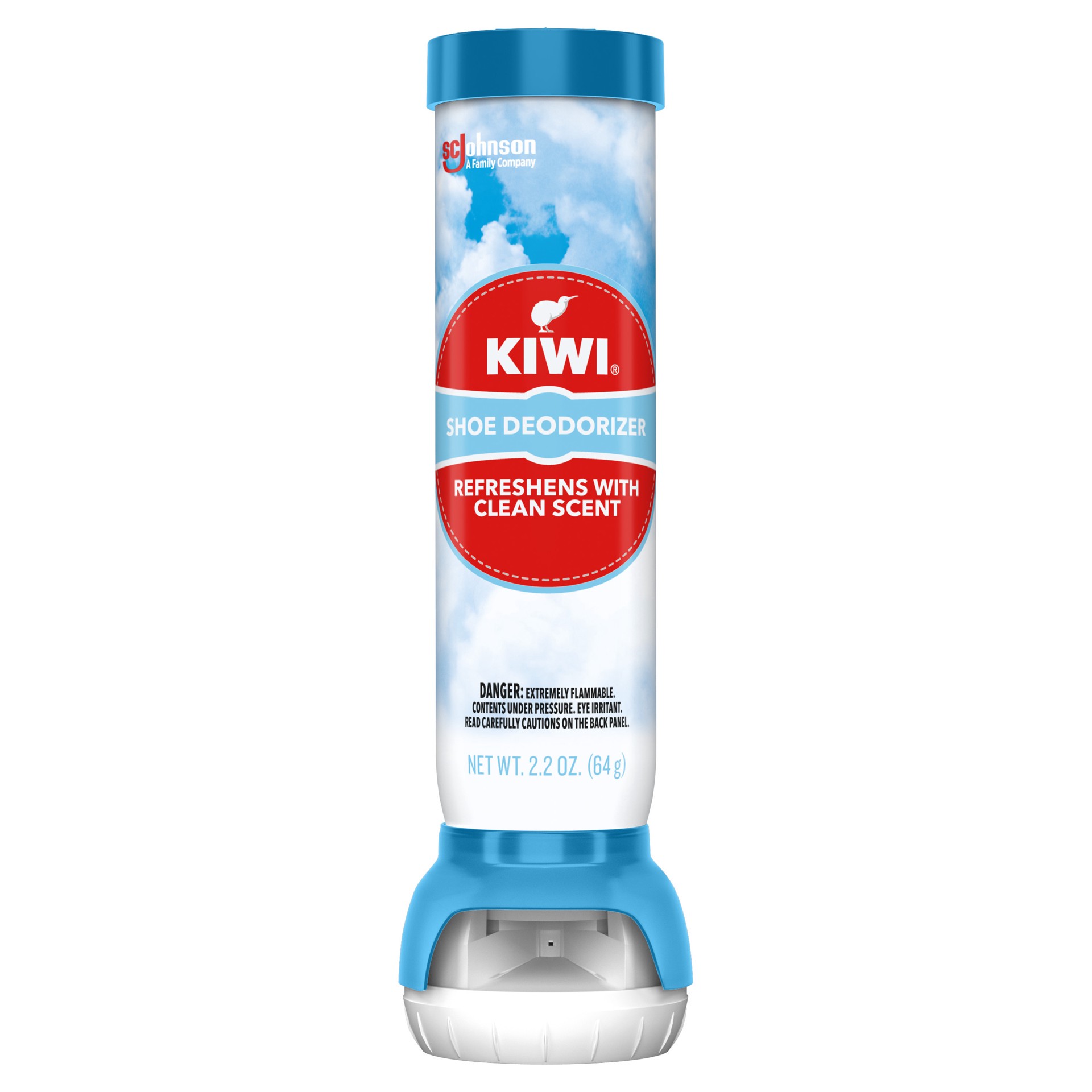 slide 1 of 9, KIWI Fresh Shoe Deodorizer, 2.2 oz (1 Aerosol Spray), 2.2 oz