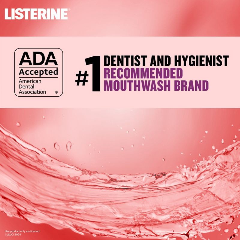 slide 5 of 10, Listerine Clinical Solutions Gum Health Mouthwash for Antigingivitis and Antiplaque - 1L, 1 liter