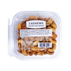 Cajun Hot Wings Seasoned Cashews - 6.5oz