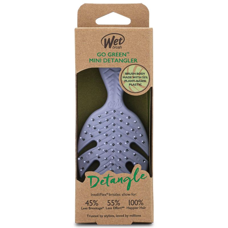 slide 4 of 6, Wet Brush Go Green Mini Detangler Hair Brush - Lavender, 1 ct