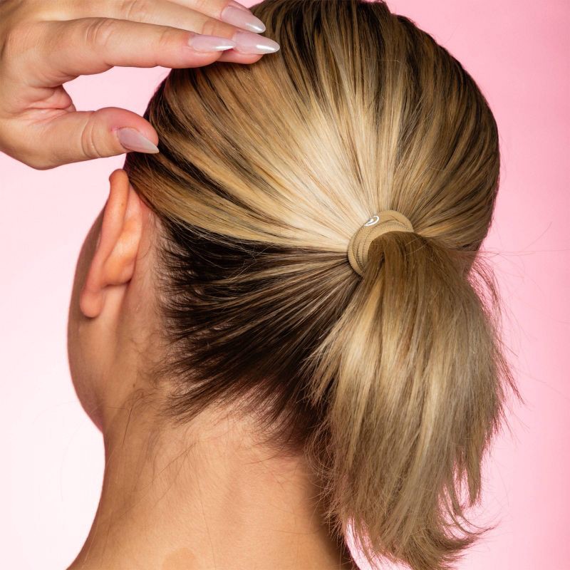 slide 4 of 5, Gimme Beauty Fine Hair Tie Bands - Blonde - 12ct, 12 ct
