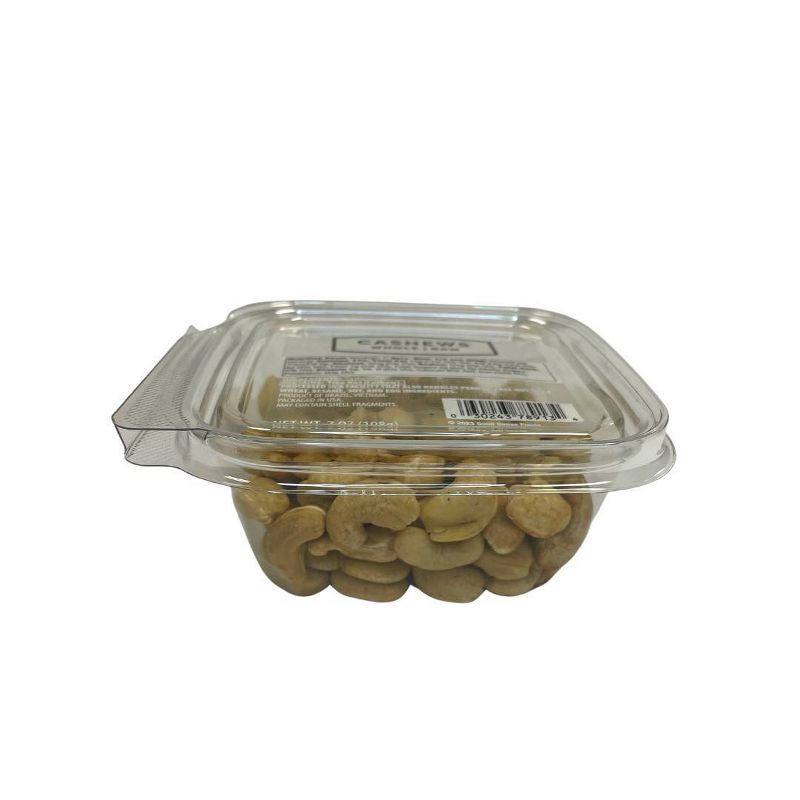 slide 3 of 5, Whole Raw Cashews - 7oz, 7 oz