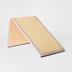 Cat Scratcher Ramp - Tan - 17" - Boots & Barkley™