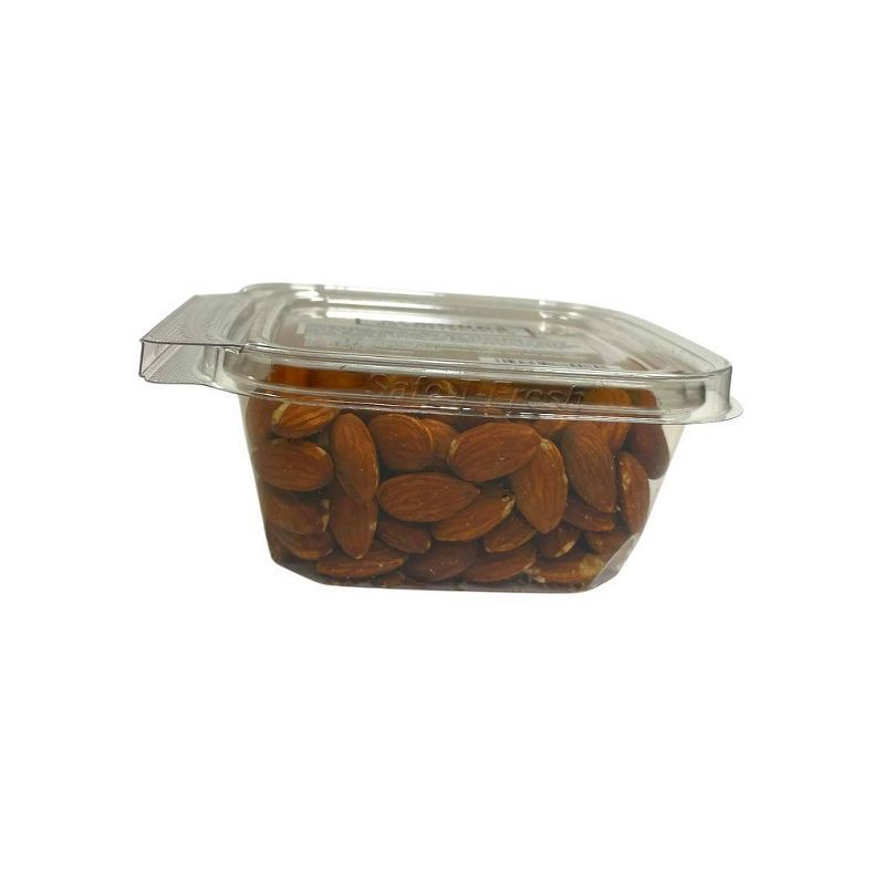 slide 3 of 5, Roasted No Salt Almonds - 7oz, 7 oz