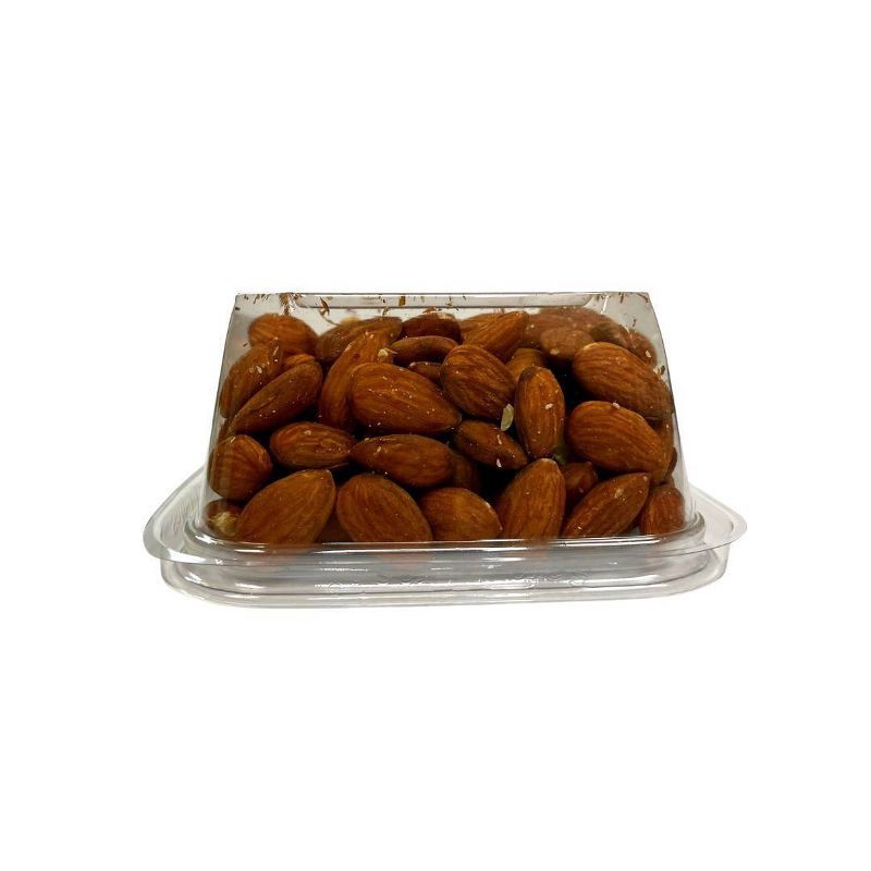 slide 4 of 5, Roasted No Salt Almonds - 7oz, 7 oz