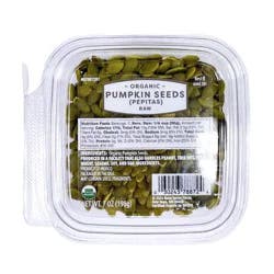 Organic Raw Pumpkin Seeds (Pepitas) - 7oz