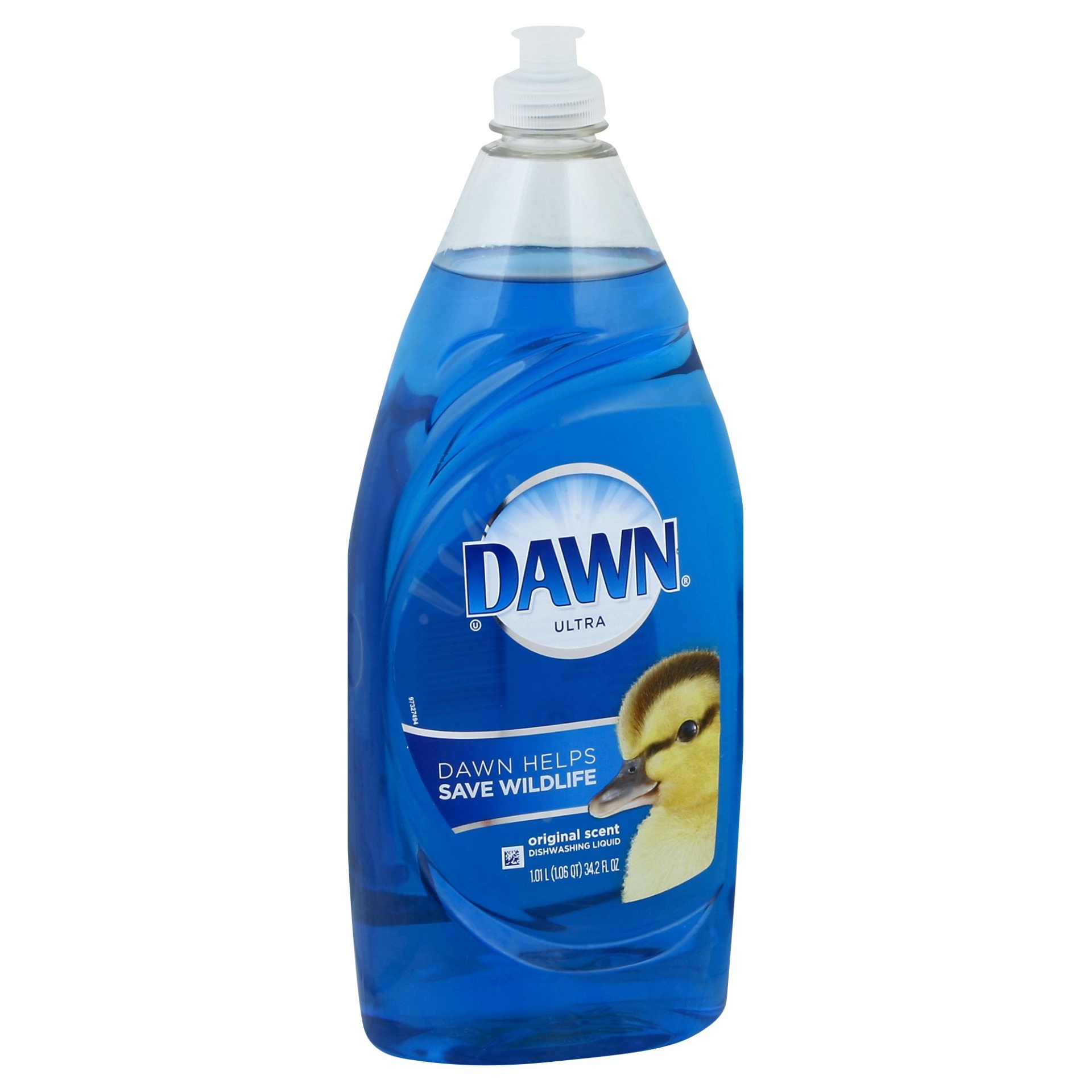 slide 1 of 1, Dawn Ultra Original Scent Dishwashing Liquid, 34.2 oz