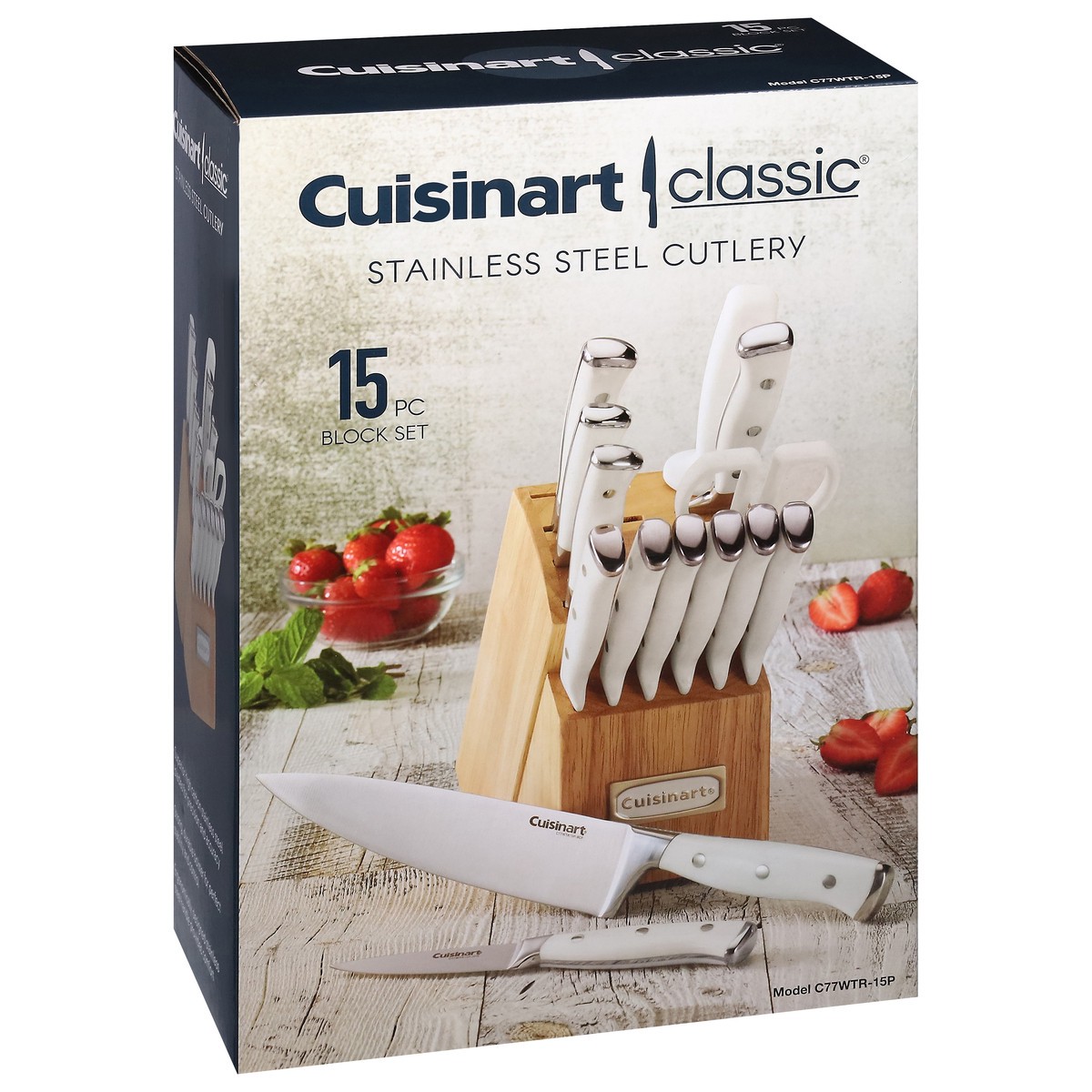 slide 6 of 12, Cuisinart Classic Stainless Steel Cutlery 15 ea, 15 ct