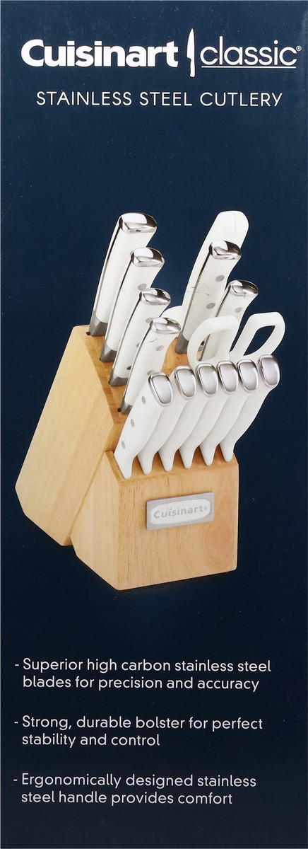 slide 8 of 12, Cuisinart Classic Stainless Steel Cutlery 15 ea, 15 ct