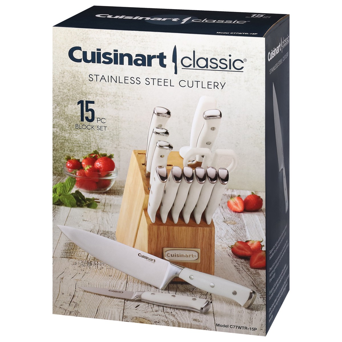 slide 5 of 12, Cuisinart Classic Stainless Steel Cutlery 15 ea, 15 ct