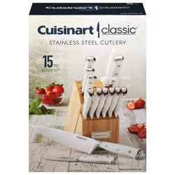 Cuisinart Classic Stainless Steel Cutlery 15 ea