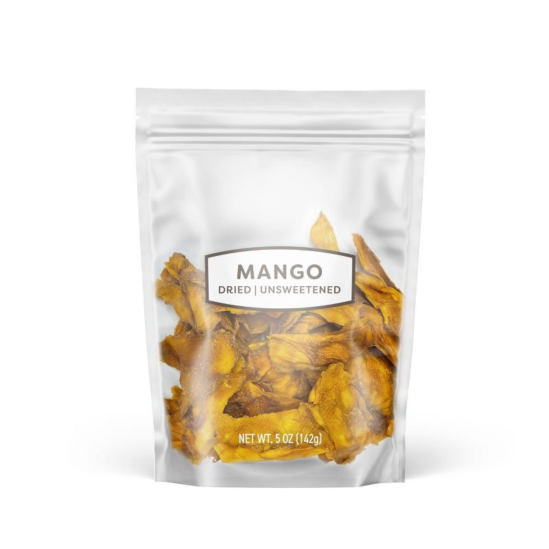 slide 1 of 4, Dried Unsweetened Mango - 5oz, 5 oz