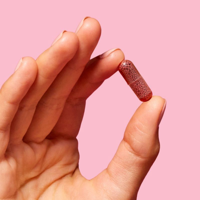 slide 2 of 7, O Positiv FLO PMS Vitamin Vegan Capsules for Women with PMS & Menstrual Symptom Relief, Hormonal Bloating & Cramps Support - 30ct, 30 ct