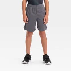 Boys' Mesh Shorts - All In Motion™ Gray XL: Moisture Wicking, Quick Drying, Fit