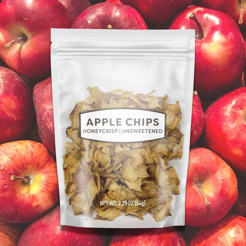 slide 2 of 4, Dried Unsweetened Honey Crisp Apple Chips - 2.25oz, 2.25 oz
