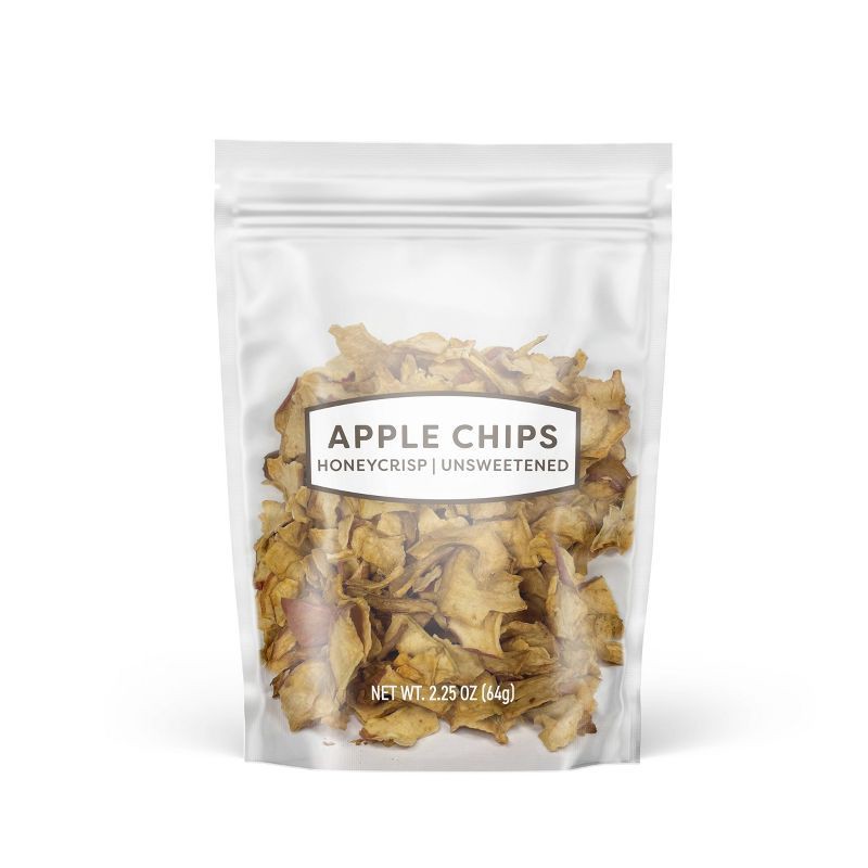 slide 1 of 4, Dried Unsweetened Honey Crisp Apple Chips - 2.25oz, 2.25 oz