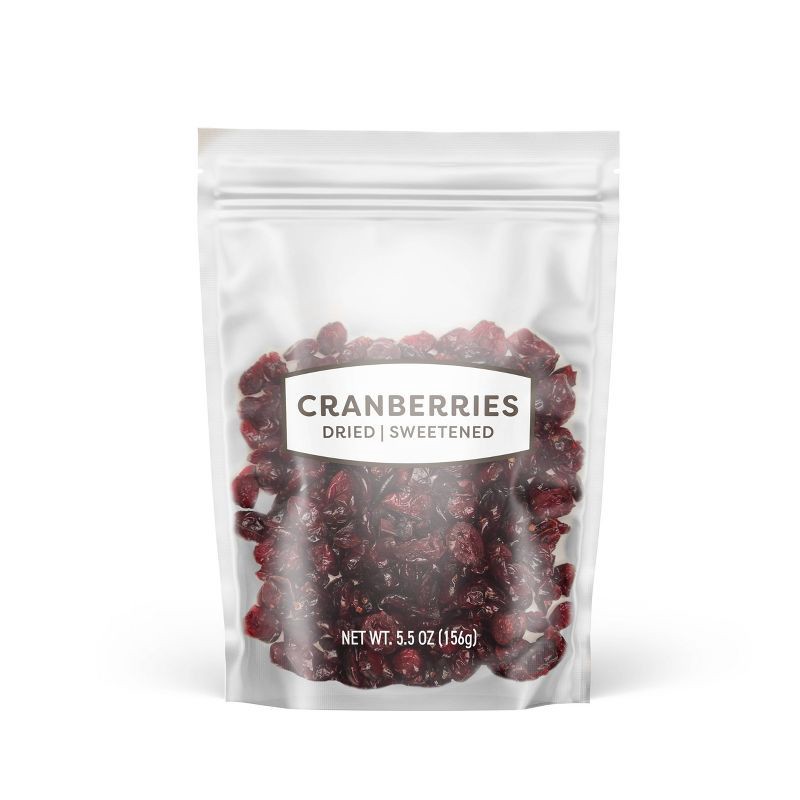 slide 1 of 5, Dried Sweetened Cranberries - 5.5oz, 5.5 oz