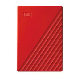 Western Digital My Passport 5TB USB 3.2 (Gen 1 Type-A) 2.5&quot; Portable External Hard Drive - Red: Compatible with Windows &amp; macOS
