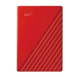 Western Digital My Passport 5TB USB 3.2 (Gen 1 Type-A) 2.5" Portable External Hard Drive - Red: Compatible with Windows & macOS