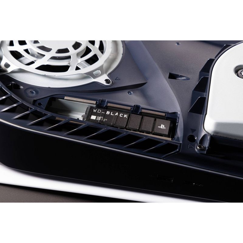 slide 3 of 7, Western Digital Black 1TB SN850P HS for PS5: External SSD for PlayStation 5, 1 ct