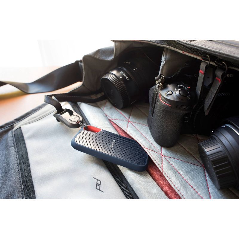 slide 3 of 4, SanDisk Extreme 2TB Portable External SSD: USB Connectivity, Microsoft Windows Compatible, 1 ct