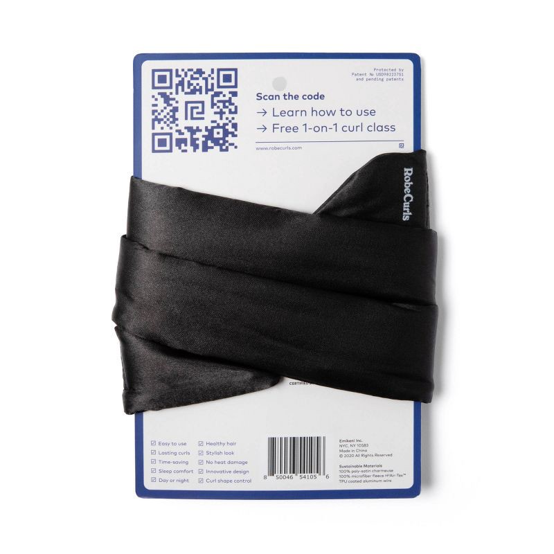 slide 2 of 9, RobeCurls Heatless Curling Headband, 1 ct