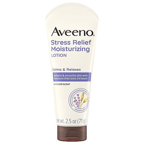 slide 1 of 1, Aveeno Stress Relief Moisturizing Lotion - 2.5 OZ, 2.5 oz